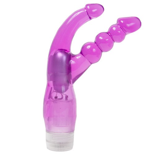 Изображение  Анально-вагинальный Double Duty purple