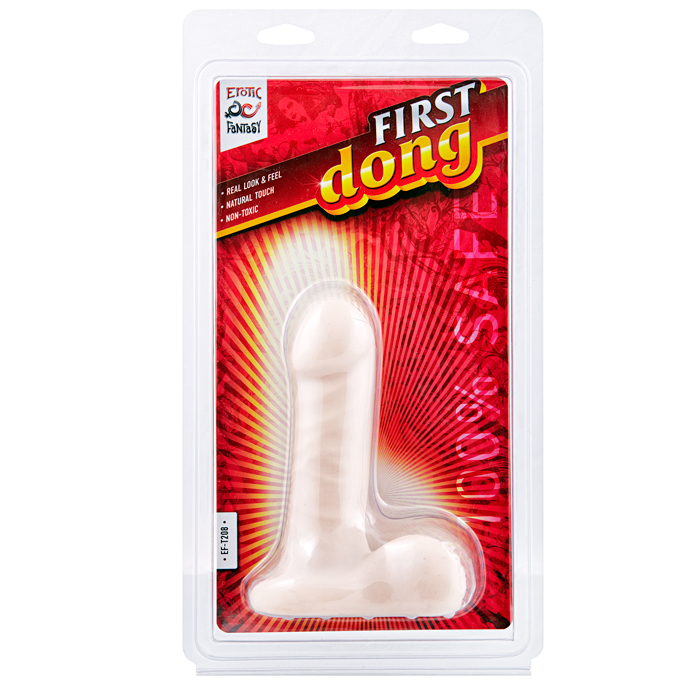 Фото  Фаллоимитатор First Dong Soft Dildo