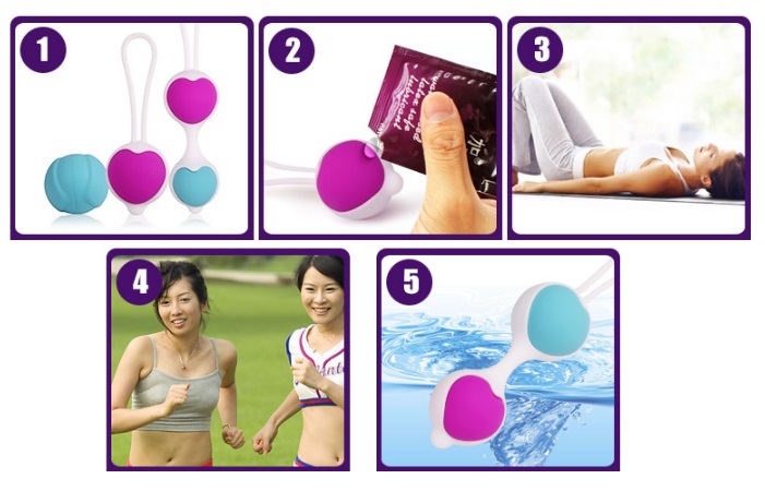 Фото Pretty Love, Китай Вагинальные шарики Pretty Love Kegel Ball