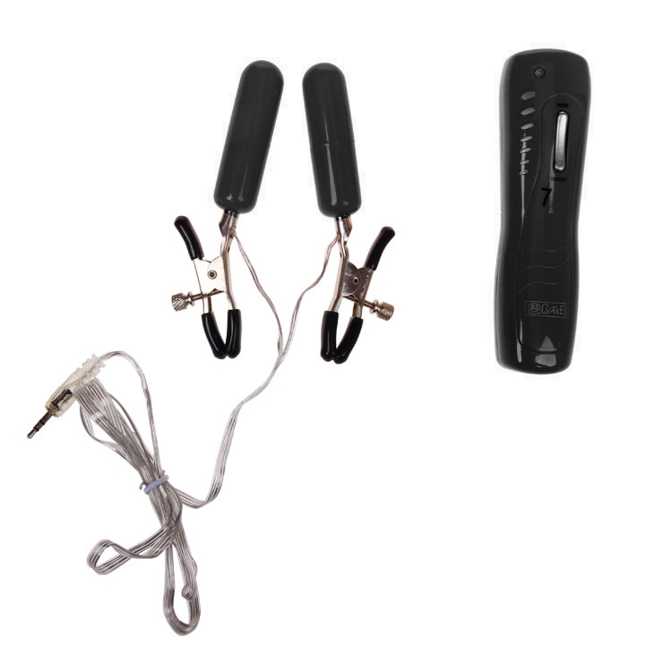 Изображение Baile, Китай Зажимы для груди с вибро-грузиками Vibrating Nipple Clamps