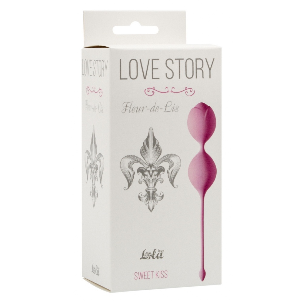 Фото Lola Toys, Россия Вагинальные шарики Love Story Fleur-de-lisa Sweet Kiss розовые
