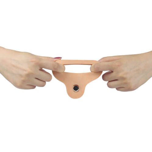 Изображение Lovetoy, Китай Насадка для двойного проникновения с вибрацией The Ultra Soft Double 14 см