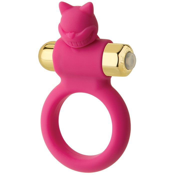 Изображение  Эрекционное виброкольцо Чеширский кот The Kinky Kat