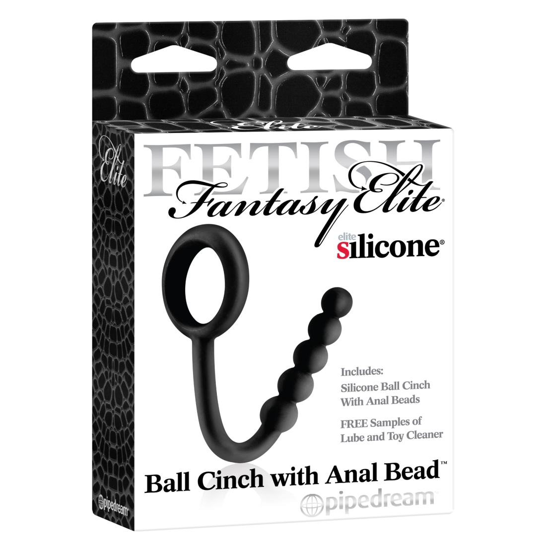 Фото PipeDream, США Анальная цепочка Ball Cinch With Anal Bead Black