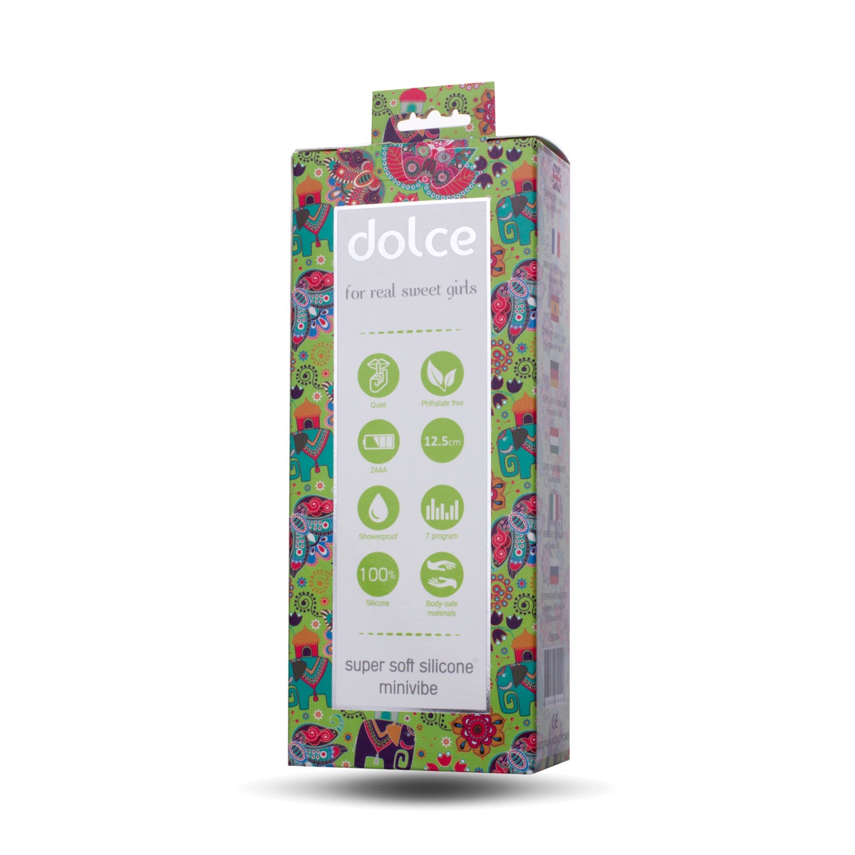 Изображение Dolce by TOYFA Мини-вибратор Dolce Jaxon Fresh Lime
