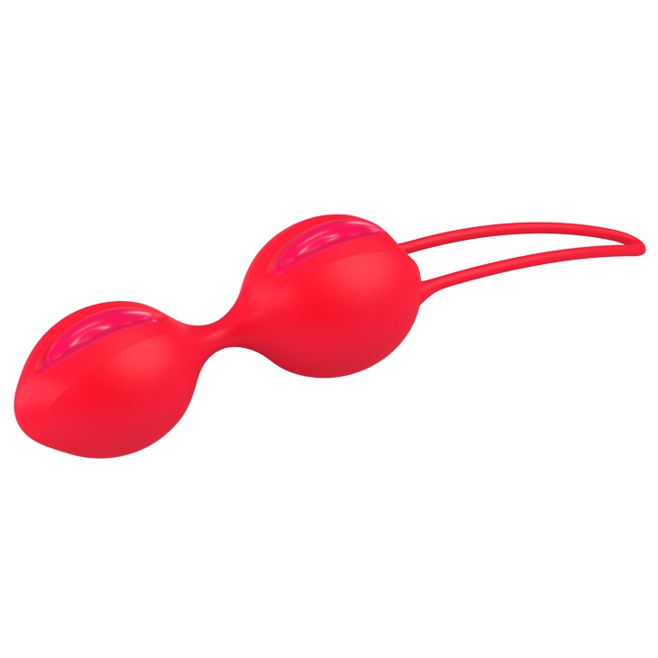 Изображение Fun Factory, Германия Шарики вагинальные Fun Factory Smartballs Duo ярко-оранжевые