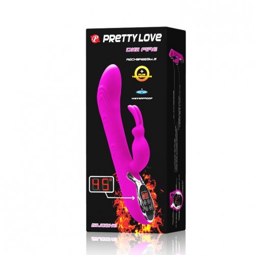 Изображение Pretty Love, Китай Перезаряжаемый Кролик с подогревом Pretty Love Digi Fire