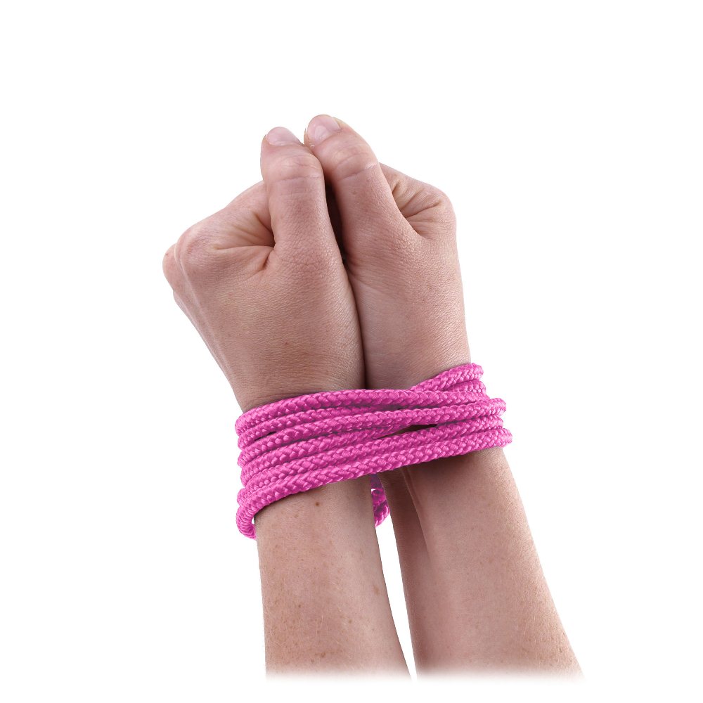 Изображение PipeDream, США Бондажная верёвка FF Mini Silk Rope розовая