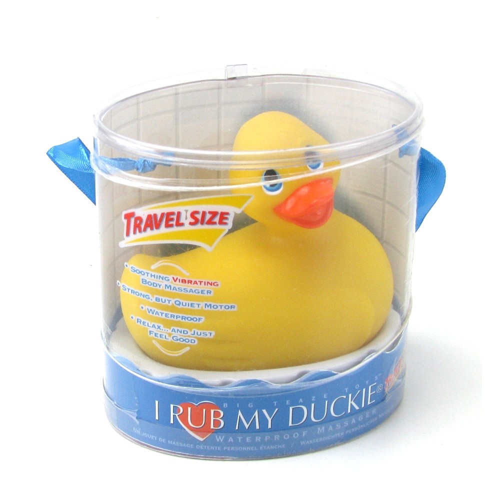 Изображение  Вибратор утенок I Rub My Duckie желтый