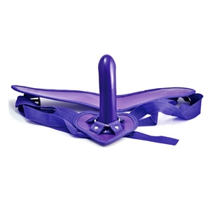 Изображение Lovetoy, Китай Страпон для начинающих Fetish Rider G-Spot Strap On фиолетовый