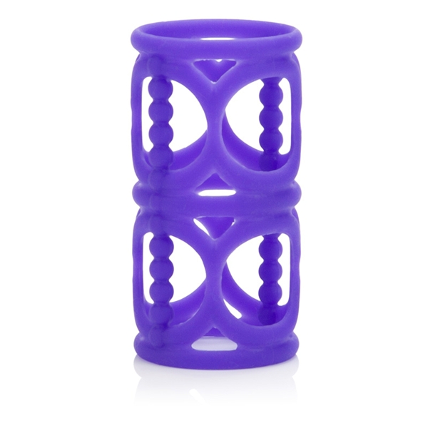 Фото California Exotic Novelties, США Насадки на пенис из силикона фиолетовые Lover s Cage Posh