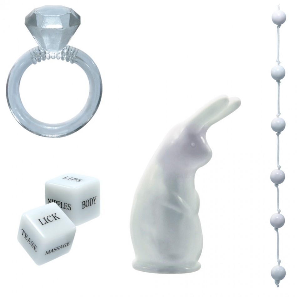 Изображение PipeDream, США Набор секс игрушек White Wedding Kit