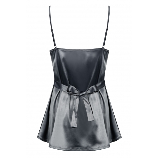 Фото Obsessive, Польша Серая сорочка и трусики Satinia S/M