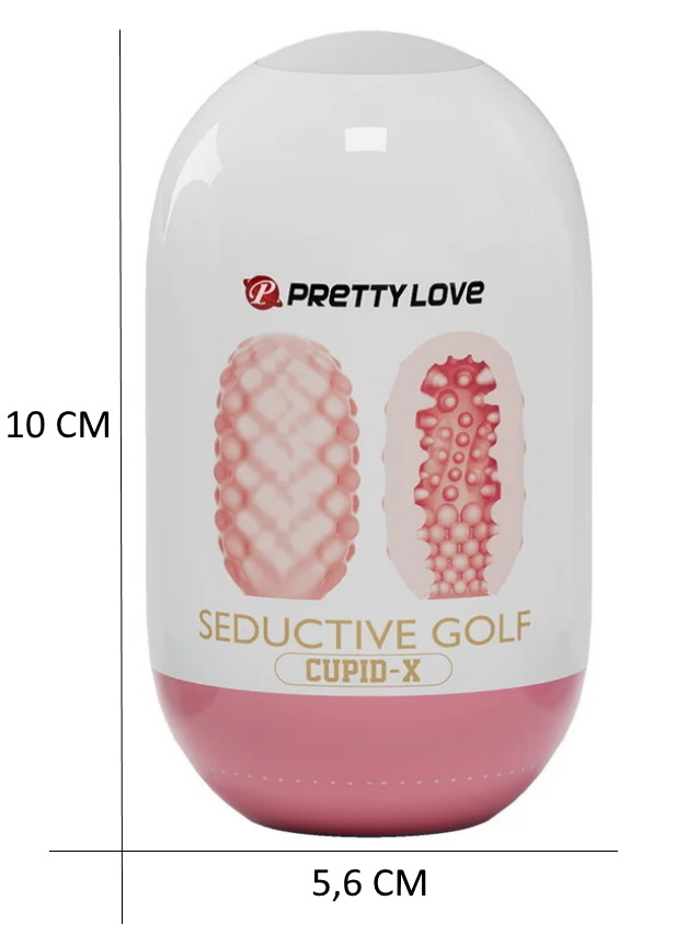 Фото Pretty Love, Китай Двустороннее яйцо-мастурбатор Pretty Love Seductive Golf Cupid-X