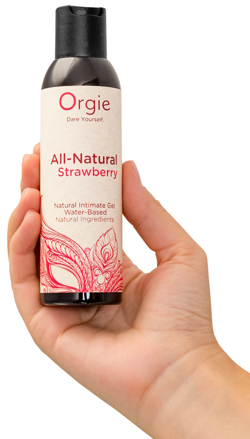 Фото Orgie, Португалия Оральная гель-смазка All-Natural Strawberry 150 мл