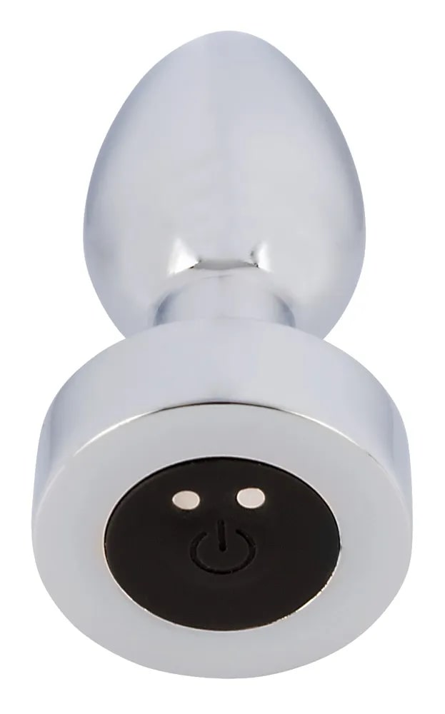 Изображение Orion, Германия Металлическая анальная пробка с вибрацией Heavy Metal Butt Plug