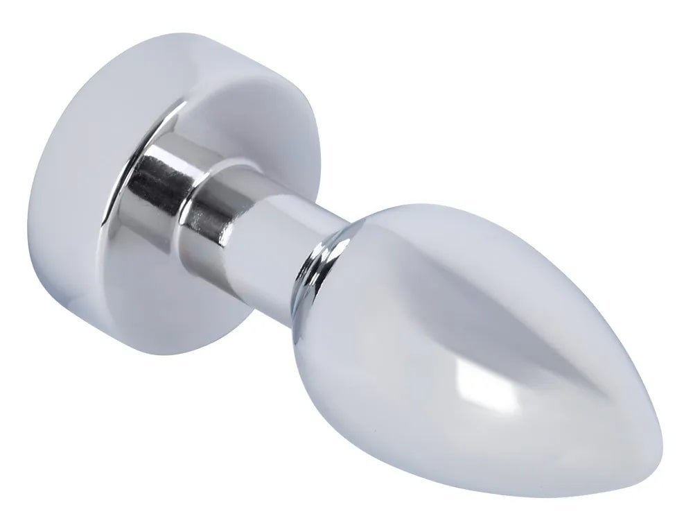Изображение Orion, Германия Металлическая анальная пробка с вибрацией Heavy Metal Butt Plug