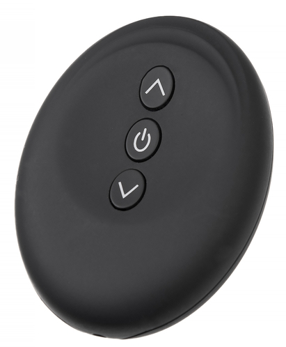 Изображение TOYFA Basic Силиконовая раздувающаяся анальная вибровтулка Popo Pleasure Phoeni 14 см
