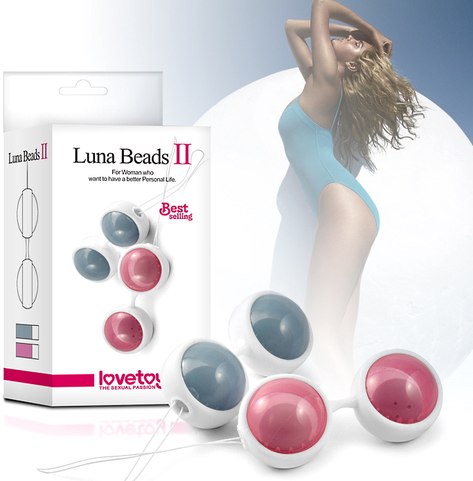 Фото Lovetoy, Китай Шарики для тренировок Luna Beads розовые