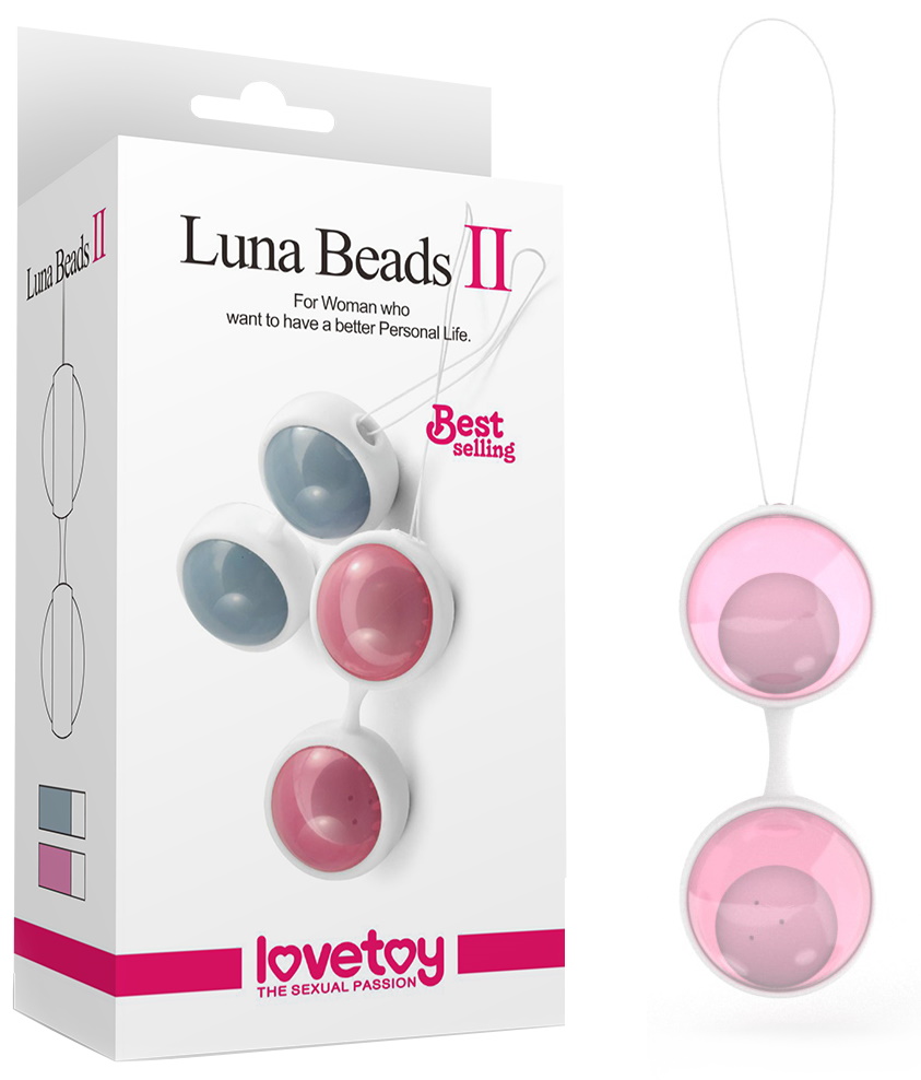 Фото Lovetoy, Китай Шарики для тренировок Luna Beads розовые