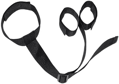 Фото Lola Toys, Россия Ошейник с фиксаторами на запястьях Strap Bondage Kit