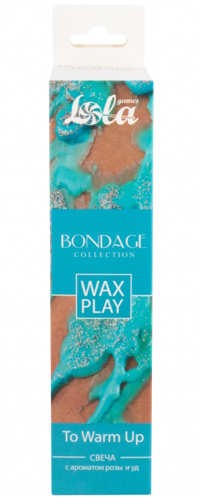 Фото Lola Toys, Россия Низкотемпературная свеча для Wax Play Bondage To Warm Up 80 гр