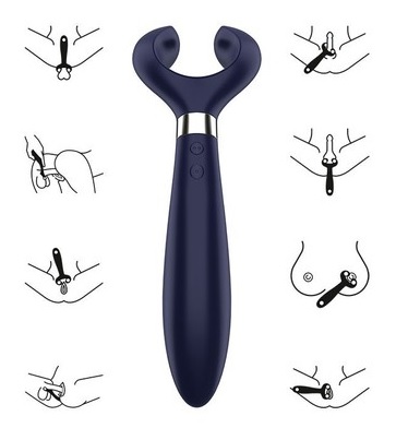 Satisfyer, Германия Многофункциональный вибратор Satisfyer Endless Fun синий — купить в Минске Изображение Satisfyer, Германия Многофункциональный вибратор Satisfyer Endless Fun синий