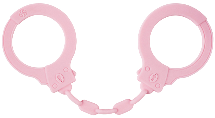 Фото  Силиконовые наручники Party Hard Suppression Pink