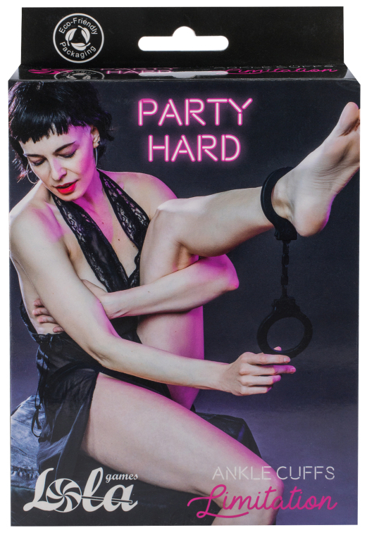 Фото  Силиконовые поножи Party Hard Limitation Black