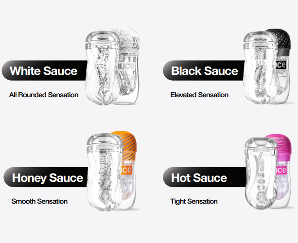 Изображение  Мастурбатор для интенсивной стимуляции Sauce Hot
