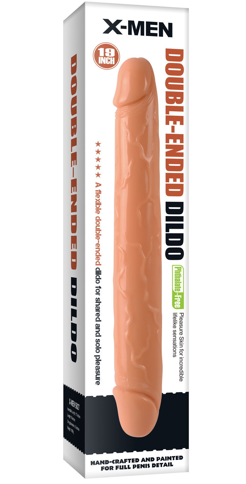Изображение Nlonely, Китай Двухголовый фаллоимитатор X-Men Double-Ended Dildo 49 см