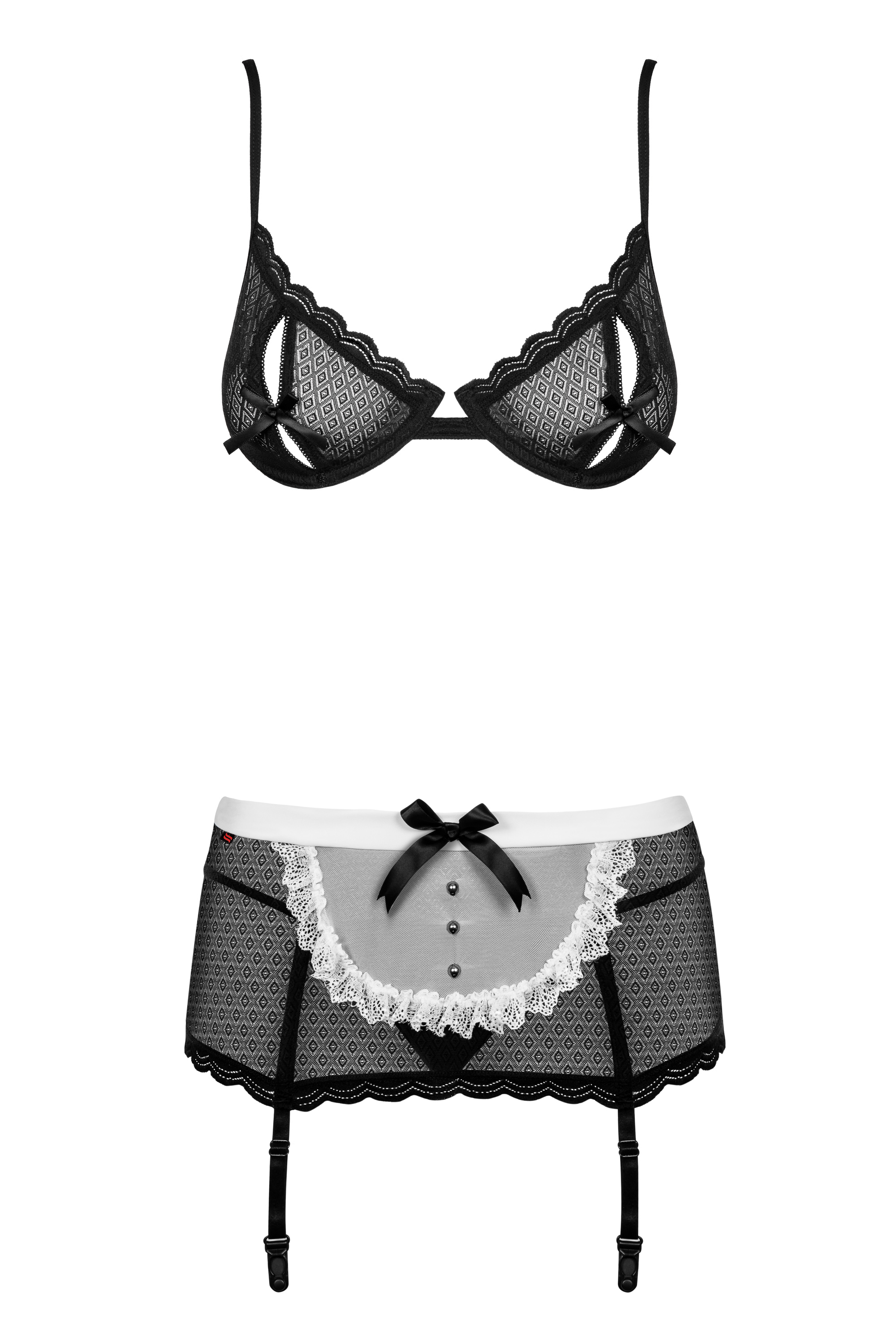 Изображение Obsessive, Польша Комплект горничной из 5 предметов Maidme Set S/M