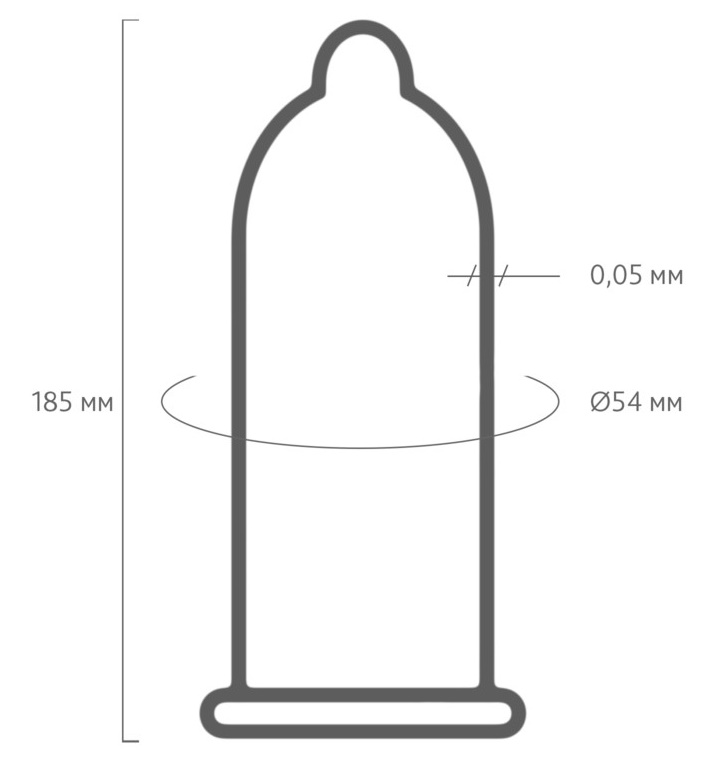Фото My.Size, Германия Презервативы ON Super Thin ультратонкие 0,05 мм 1 шт