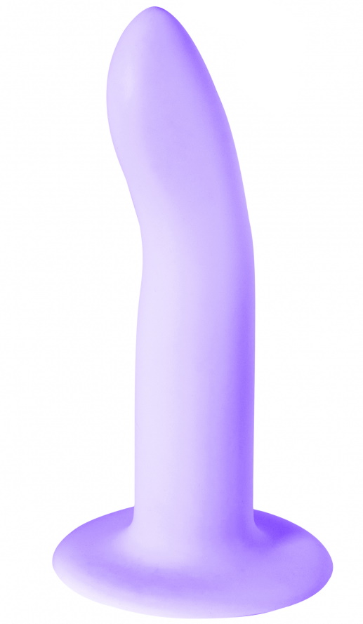 Фото Lola Toys, Россия Гнущийся нереалистичный фаллос на присоске Flow Tender 17 см