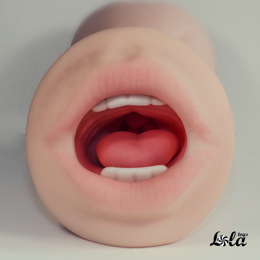 Изображение Lola Toys, Россия Двойной мастурбатор ротик с зубами и вагина со стимулирующими кольцами Satisfaction Goddess of Love