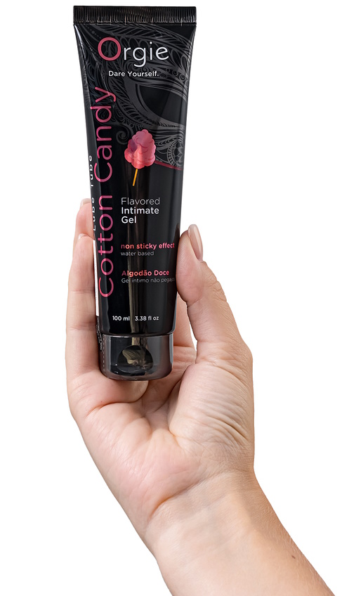 Изображение Orgie, Португалия Съедобный интимный гель Orgie Lube Tube со вкусом сахарной ваты 100 мл