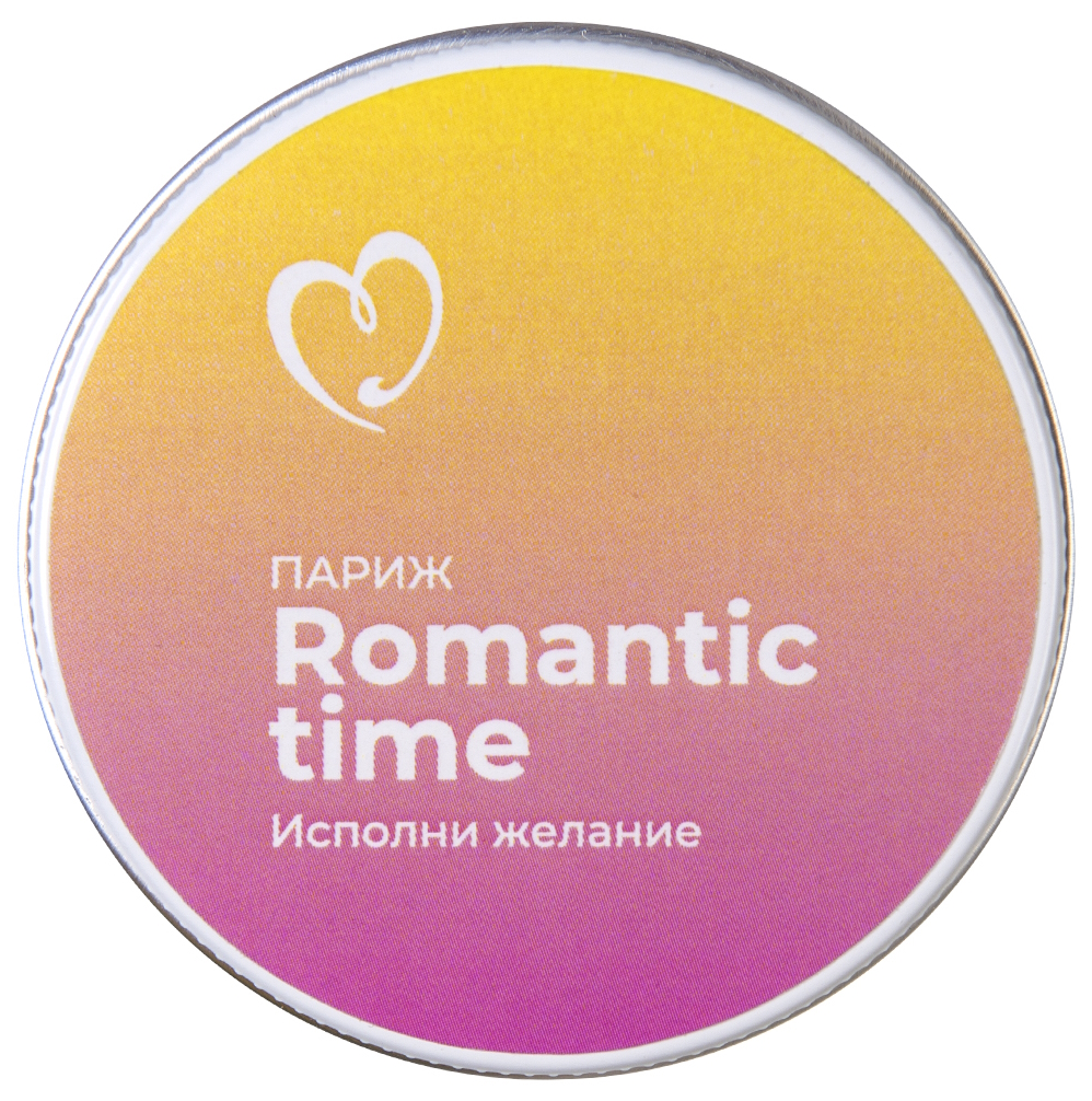 Изображение  Массажная свеча Eromantica Romantic Time Париж 30 мл