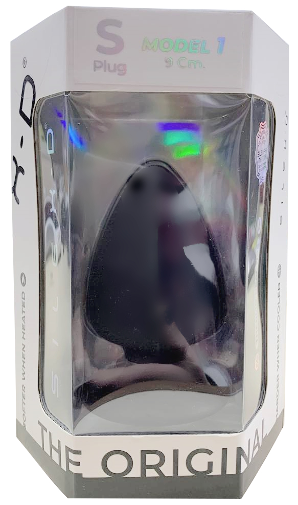 Фото Silexd, Испания Анальная втулка с эффектом памяти SilexD Premium Silicone Plug S черная