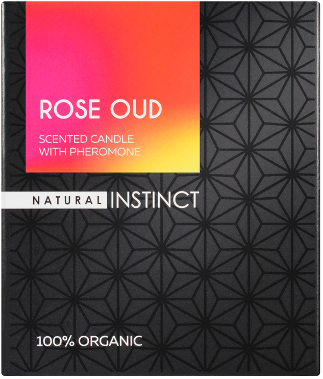 Изображение  Ароматическая свеча Natural Instinct Роза и Уд 180 гр