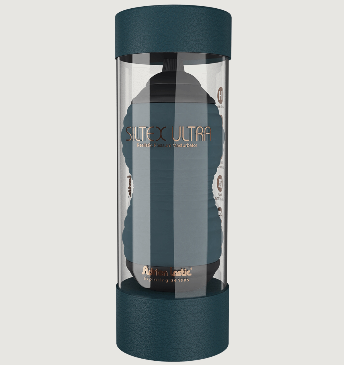 Фото  Вагина-мастурбатор с эффектом памяти Siltex Ultra Adrien Lastic