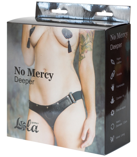 Фото Lola Toys, Россия Женские трусики для страпона No Mercy Deeper
