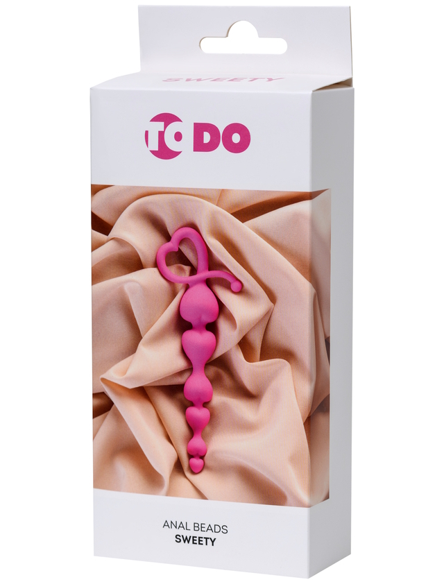Изображение TOYFA Basic Розовая анальная цепочка ToDo by Toyfa Sweety