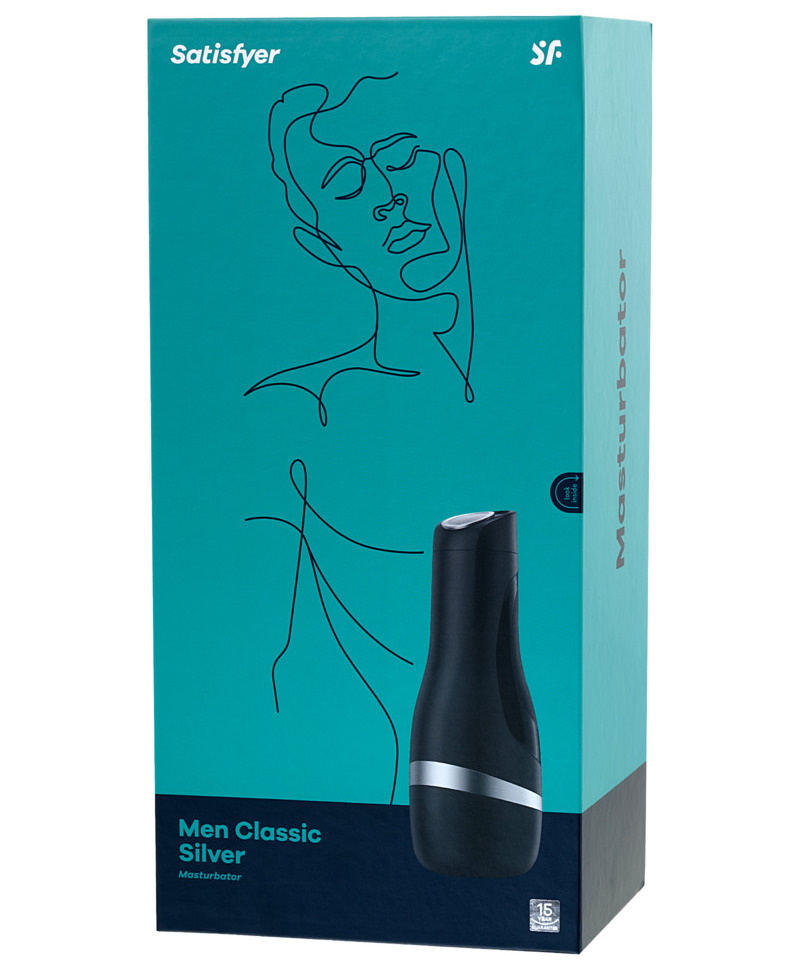 Фото Satisfyer, Германия Мастурбатор в колбе Satisfyer Men Classic Silver