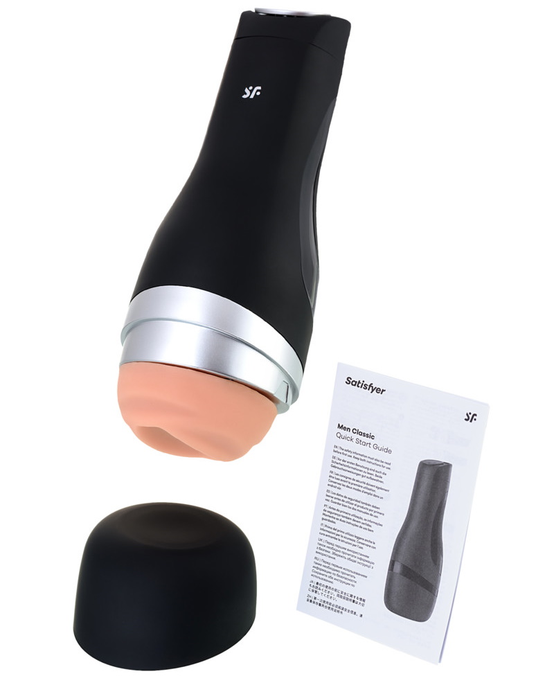 Фото Satisfyer, Германия Мастурбатор в колбе Satisfyer Men Classic Silver