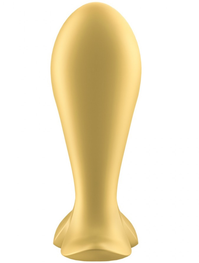 Изображение Satisfyer, Германия Анальная смарт-втулка с вибрацией и стимулятором промежности Satisfyer Intensity Plug Yellow