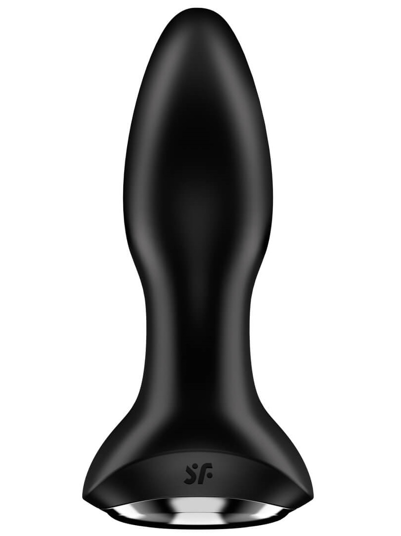 Фото Satisfyer, Германия Анальный смарт-стимулятор с вибрацией и ротацией Satisfyer Rotator Plug 2+ черный