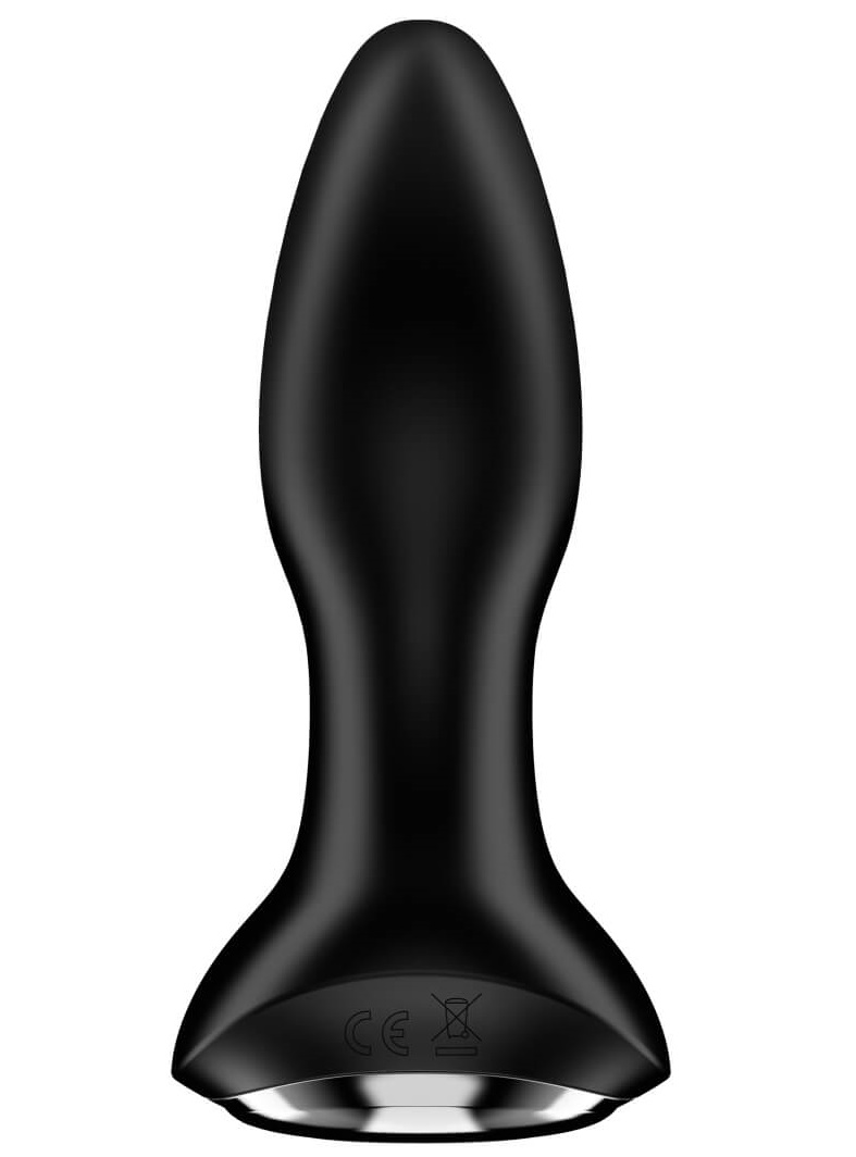 Фото Satisfyer, Германия Анальный смарт-стимулятор с вибрацией и ротацией Satisfyer Rotator Plug 2+ черный