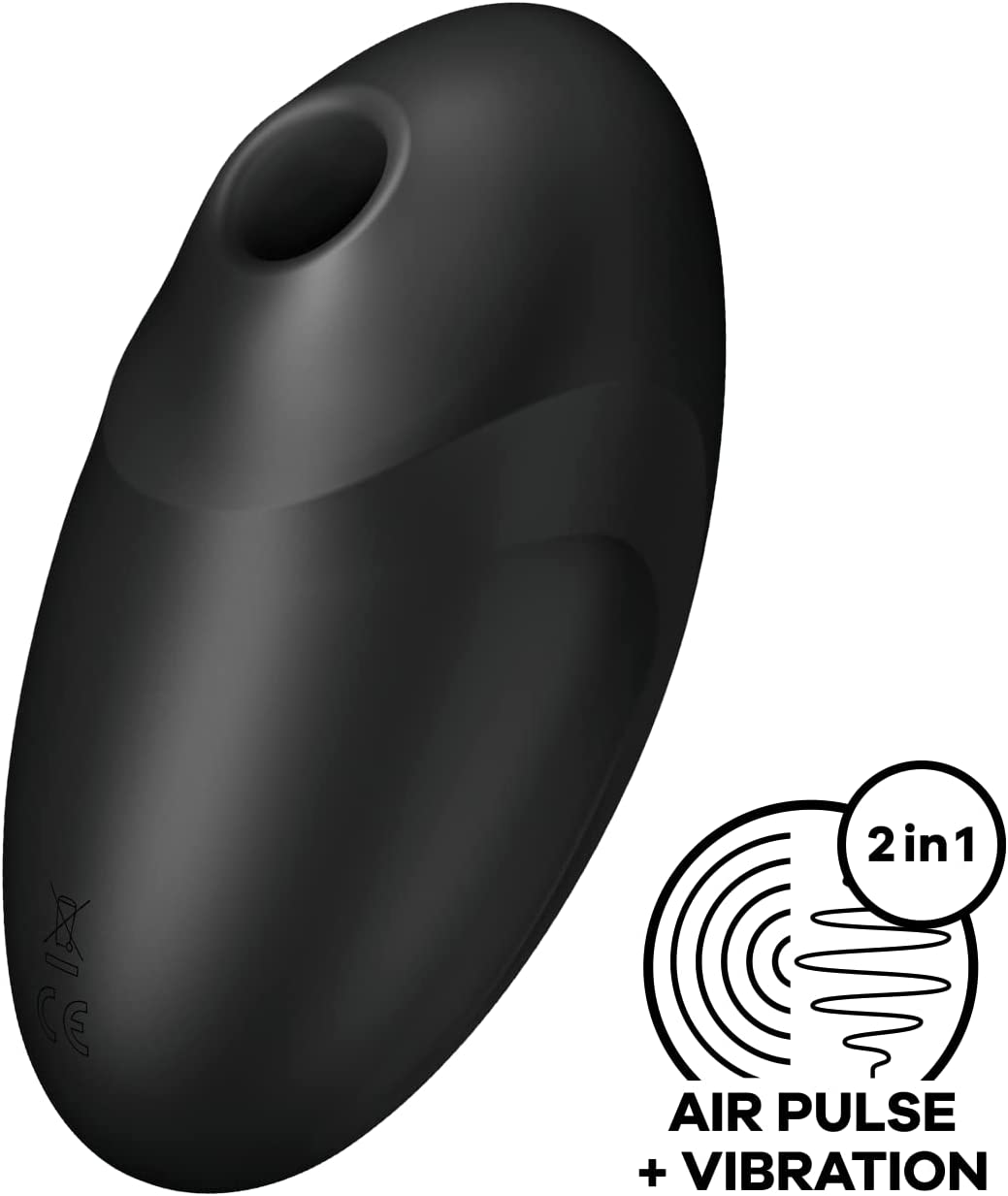 Фото Satisfyer, Германия Вакуумно-волновой стимулятор клитора с вибрацией Satisfyer Vulva Lover 3 черный ДЕФОРМИРОВАННАЯ УПАКОВКА