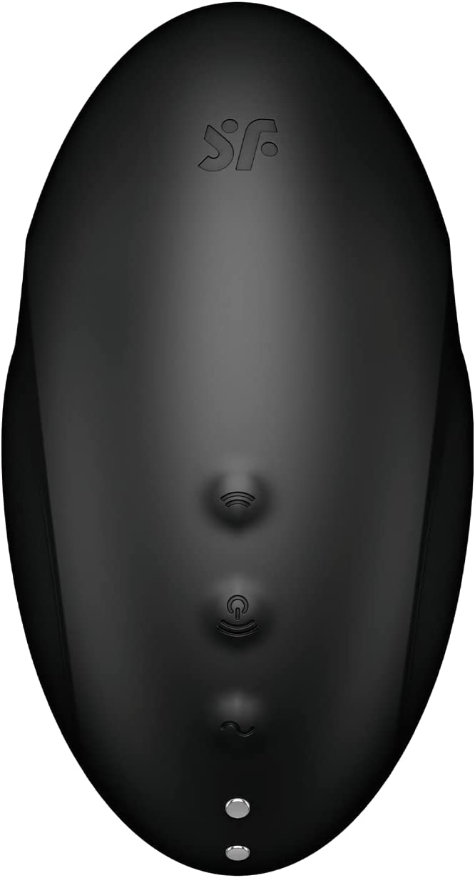 Фото Satisfyer, Германия Вакуумно-волновой стимулятор клитора с вибрацией Satisfyer Vulva Lover 3 черный ДЕФОРМИРОВАННАЯ УПАКОВКА