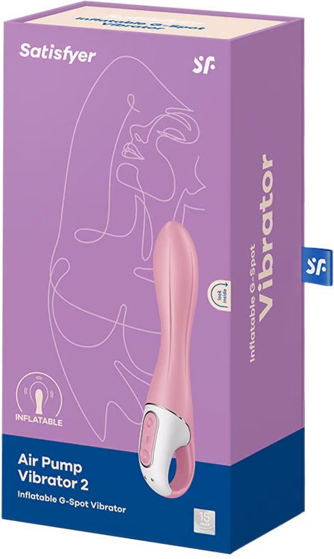 Фото Satisfyer, Германия Расширяющийся вибратор Satisfyer Air Pump Vibrator 2
